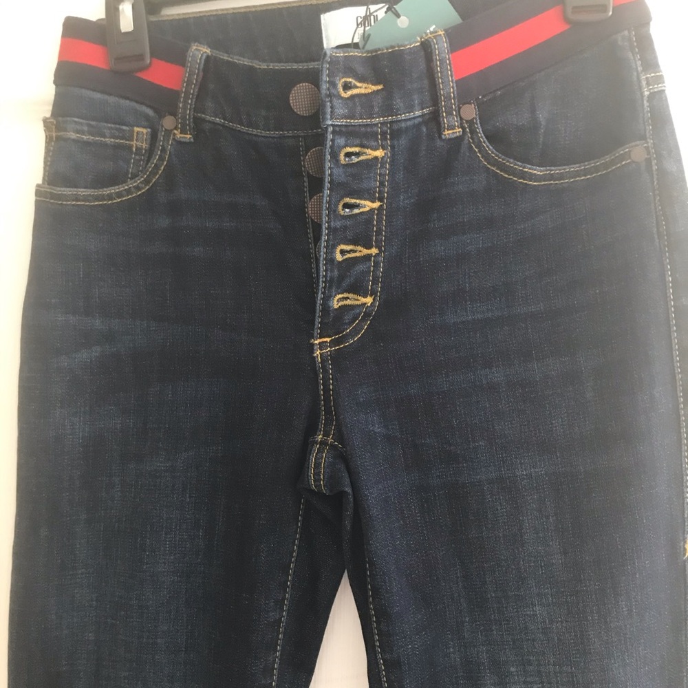 Cabi - Button Fly Skinny sample.  Size 2